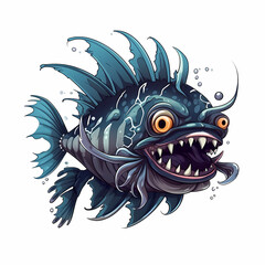  Monster Fish, Angler Fish, Deep Water Sea Fish.