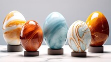 Marble Eggs Easter