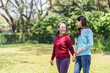 © Charlie's - Family relationship Asian senior woman with happy daughter mother day concept