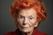 © Kalim - Image of mature senior lady with redhead hairs
