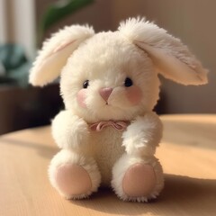 Cute stuffed animal rabbit toy