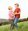 © Lumos sp - woman man outdoor senior couple happy lifestyle retirement together smiling love old nature mature