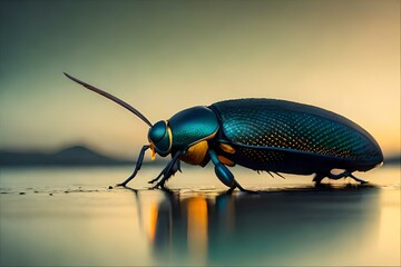 Wall Mural - state potato beetle