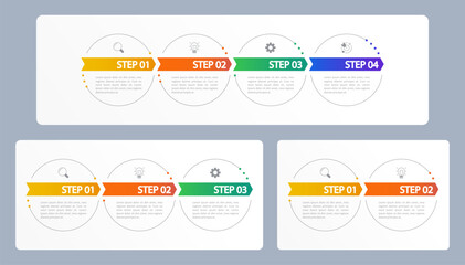 Poster - Performance measures infographic chart design template set. Editable infochart with icons. Instructional graphics with options, steps sequence. Visual data presentation. Merriweather Sans font used