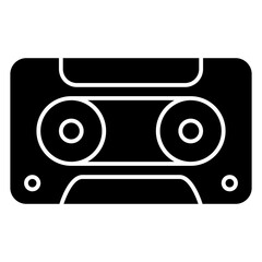 Poster - cassette icon