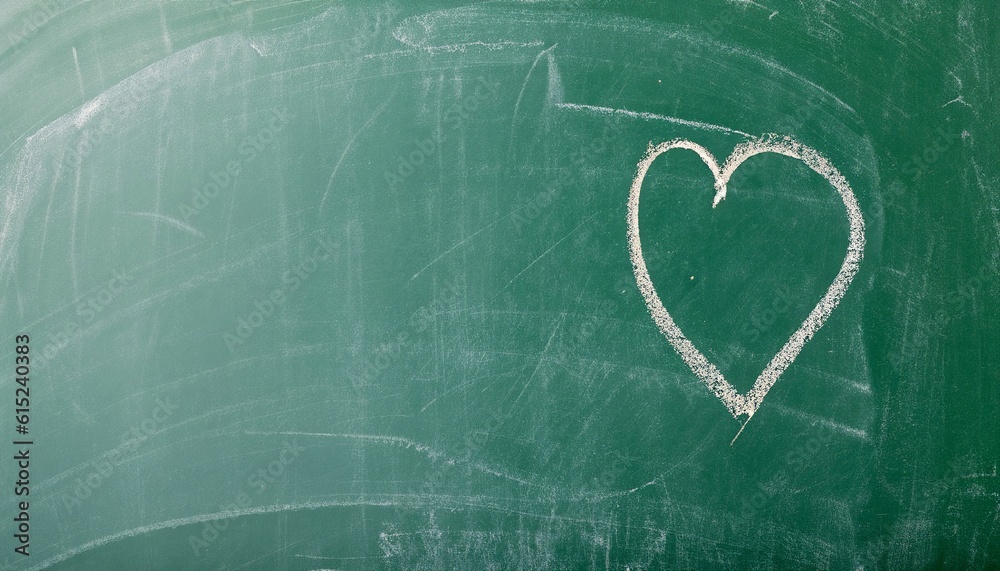 Green chalkboard background with drawings, Chalk blackboard, back to ...