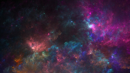 Wall Mural - Cosmic Soup - Sci-fi nebula good for gaming and science fiction related productions