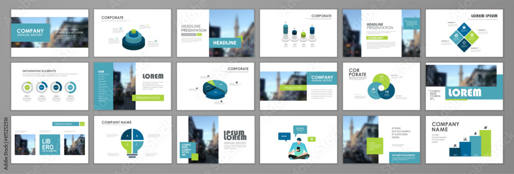 Presentation slide layout Stock Vector | Adobe Stock