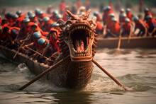 Dragon Boat Festival In China, Generative AI