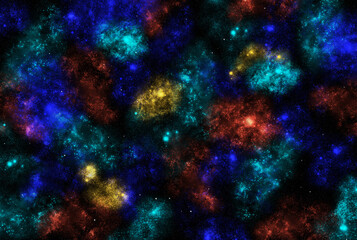 Starry galaxy dark infinite milky way twinkle cosmos astrology interstellar background