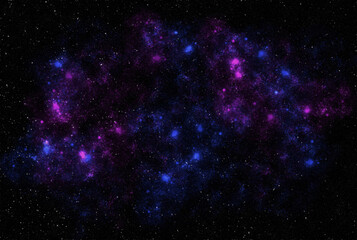 Starry galaxy dark infinite milky way twinkle cosmos astrology interstellar background