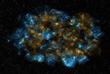 Starry galaxy dark infinite milky way twinkle cosmos astrology interstellar background