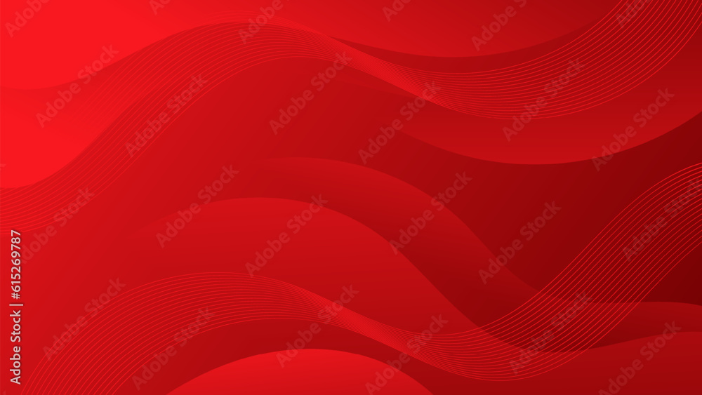Abstract Red liquid background. Modern background design. gradient ...