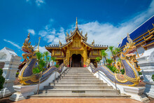 Wat Ban Den Temple Or Wat Den Sa Lee Si Muang Gan At Chiang Mai, Thailand