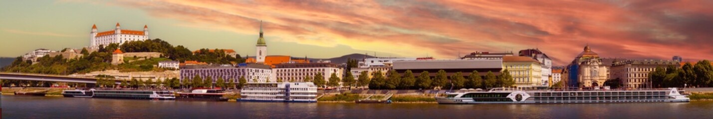 Panorama of Bratislava