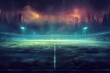 © Nataliia - Full night football arena in lights Generative AI