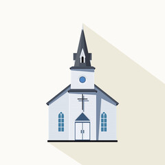 Wall Mural - Church Vector Illustration flat design