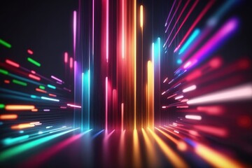 colorful abstract light and shadow background
