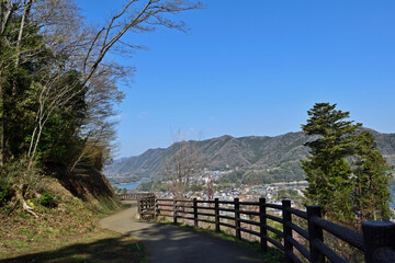 Wall Mural - 【神奈川県】春の津久井湖城山公園 湖畔