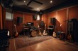 Harmonic Haven: Music Room and Recording Studio for Artistic Expressions, Music room, Recording studio, Instruments, Artistic, Creative space, Music production, Sound recording, Audio equipment,