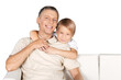 © BillionPhotos.com - Father and Son Embracing