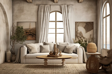 Wall Mural - living room interior