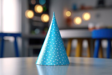 Poster - party hat. Generated by AI.