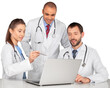 © BillionPhotos.com - Portrait of Doctors Looking at Laptop
