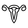 The fallopian tubes connect the ovaries with the�uterus