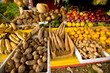 © Designpics - Caribbean fruits and vegetables for sale at a stand in Tobago; Tobago, Republic of Trinidad and Tobago