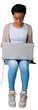 © BillionPhotos.com - Portrait of a Woman Typing on Laptop