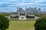 Fototapeta Londyn - Cityscape View from Greenwich