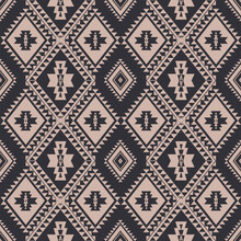 Geometric Ethnic Pattern. Navajo, Western, American, African,Aztec Motif,flora Striped . Design For Fashion,wallpaper, Clothing, Wrapping,Batik,fabric,tile, Home Dector And Prints. Vector Illustration