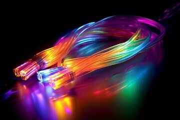 Poster - a fiber optic cable