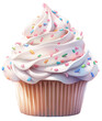 cupcake, realistic cupcake, beautiful cupcake, strawberry blue berry cupcake