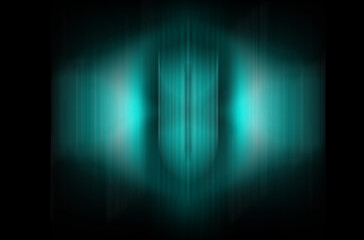 Poster - Blue green Light Abstract Technology Background for Computer Graphics Internet and Business