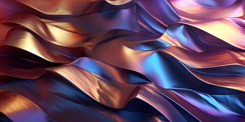 Wall Mural - Generative AI illustration of abstract luxury background design. Digital illustration, 3D style.