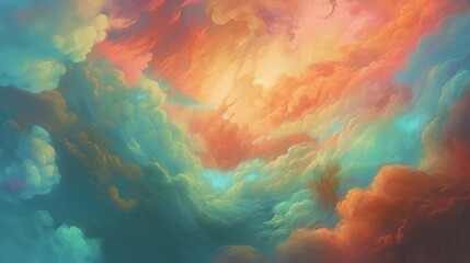 Wall Mural - stary night cosmos. universe science astronomy. colorful space galaxy cloud nebula. generative ai fo