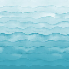 watercolor sea ocean wave teal turquoise colored background