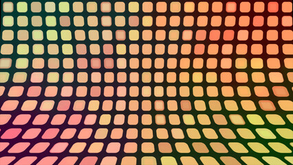 Aufkleber - abstract multicolor digital background for hackathon and other digital events. multicolor color abst