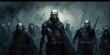 An army of undead apocalypse horror monster dark theme fantasy. Generative AI AIG16.