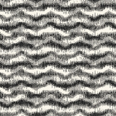 monochrome ikat textured wavy pattern