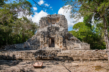 Wall Mural - Maya Ruins in Chicannà