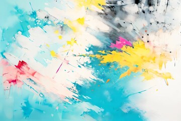 Fototapete - abstract grungy texture illustration digital art 
pattern wallpaper colorful background artwork generative ai