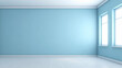 Universal minimalistic blue background for presentation. A light blue wall in the interior