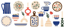 Handmade Ceramics Pottery Set