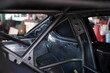 Race car's roll cage design and detail