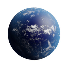 planet earth isolated