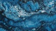 © Suleyman - blue ocean Marble rock stone texture wallpaper background Generative AI