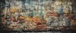 © Hero Design - Rusted old brick concreate wall industrial background. Generative AI technology.